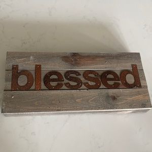 Blessed sign